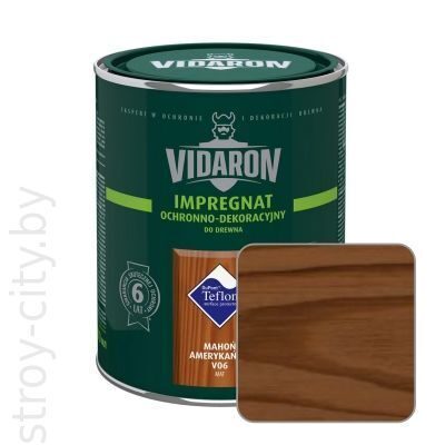 Пропитка Vidaron Impregnant Королевский палисандр V08, 2,5л.
