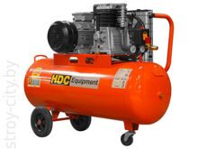 Компрессор HDC HD-A102 (540 л/мин, 10 атм, поршневой, масляный, ресив. 100 л, 380 В, 3.00 кВт)