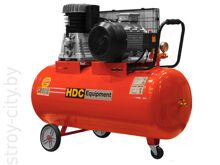 Компрессор HDC HD-A201 (820 л/мин, 10 атм, поршневой, масляный, ресив. 200 л, 380 В, 5.50 кВт)