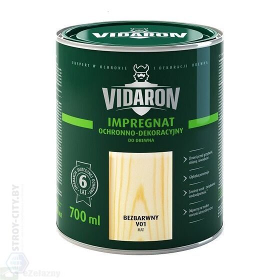 Пропитка Vidaron Impregnant Бесцветная V01, 9л.