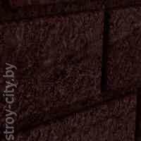 Сайдинг "Стоун-хаус" кирпич коричневый 3035*230мм.