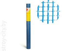Стеклосетка штукатурная 5х5, 1мх10м, 160 гр/м2 синяя (ЮО)